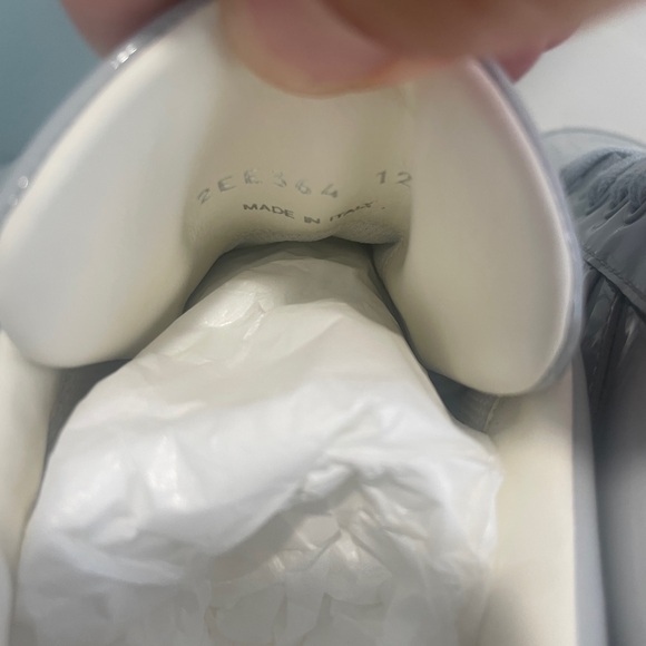 Prada Downtown Sneaker Shoe Cornflower Fiordaliso New NWT size 13 US 12 UK - Picture 13 of 17